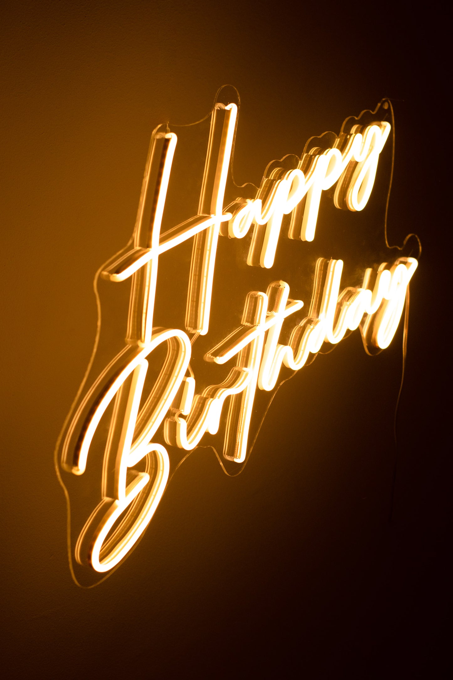 Happy Birthday Neon Sign