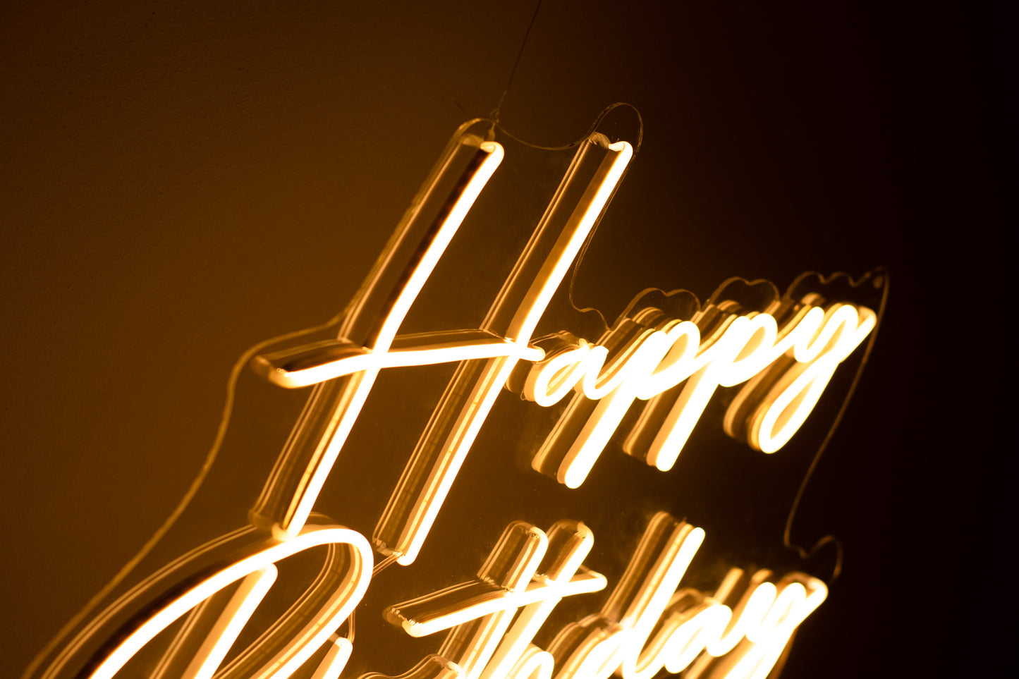 Happy Birthday Neon Sign