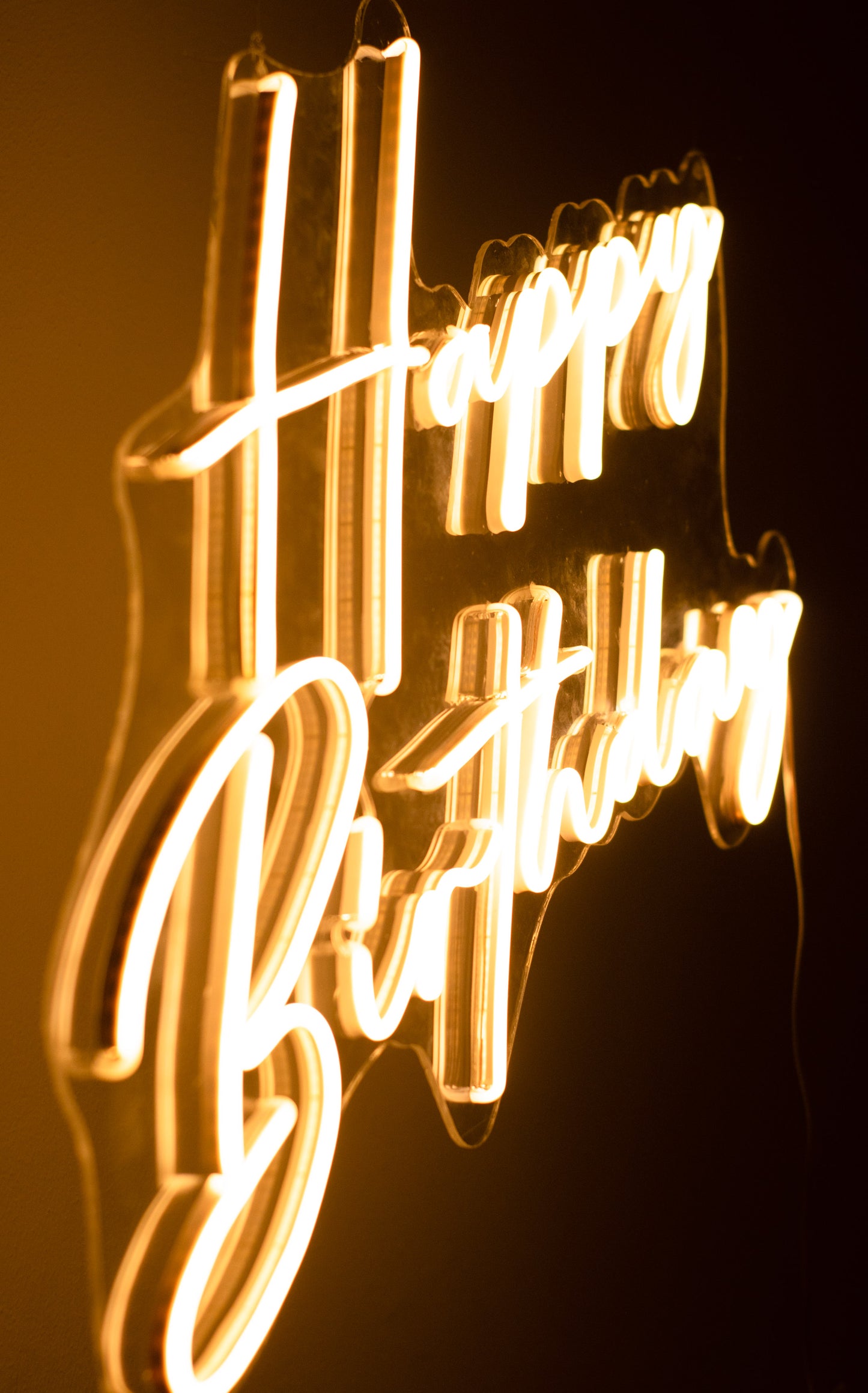 Happy Birthday Neon Sign