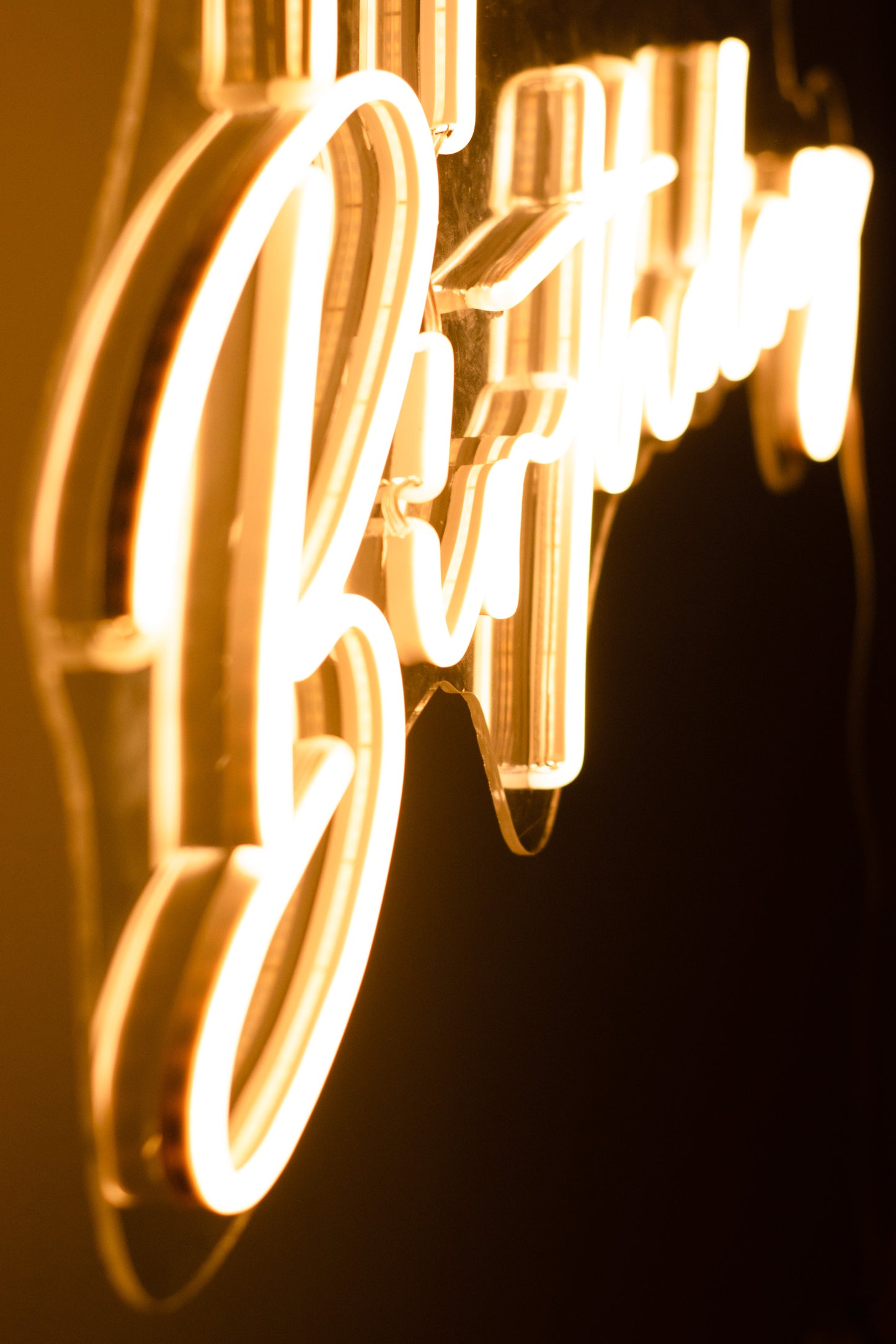 Happy Birthday Neon Sign