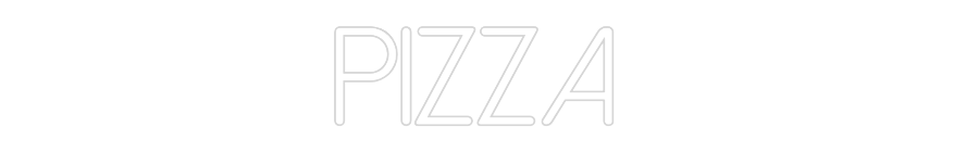 Custom Neon: PIZZA
