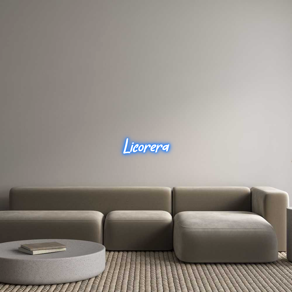 Custom Neon: Licorera