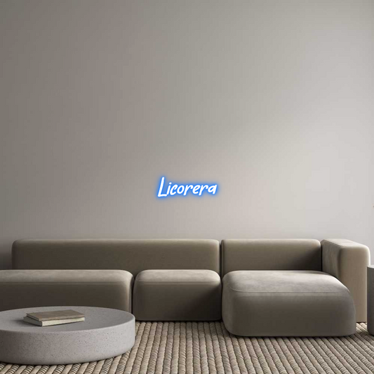 Custom Neon: Licorera