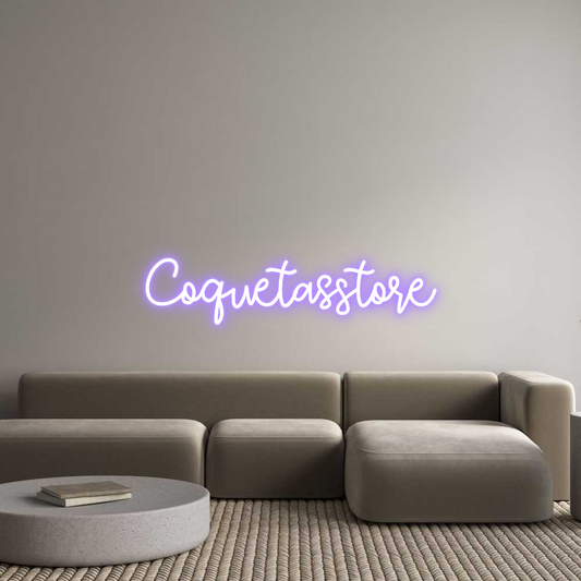 Custom Neon: Coquetasstore